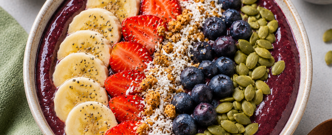 Brazilian Açaí & Pumpkin Seed Smoothie Bowl — Prostate-Friendly Recipe for Enlarged Prostate | Organ Fuel