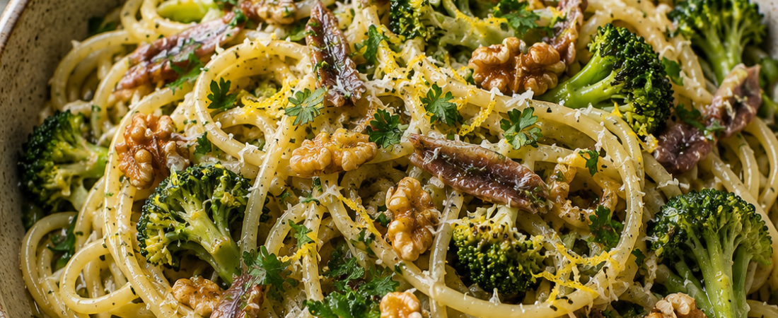 Anchovy Pasta Recipe for Alzheimer’s — Neuroprotective Italian Style | Organ Fuel