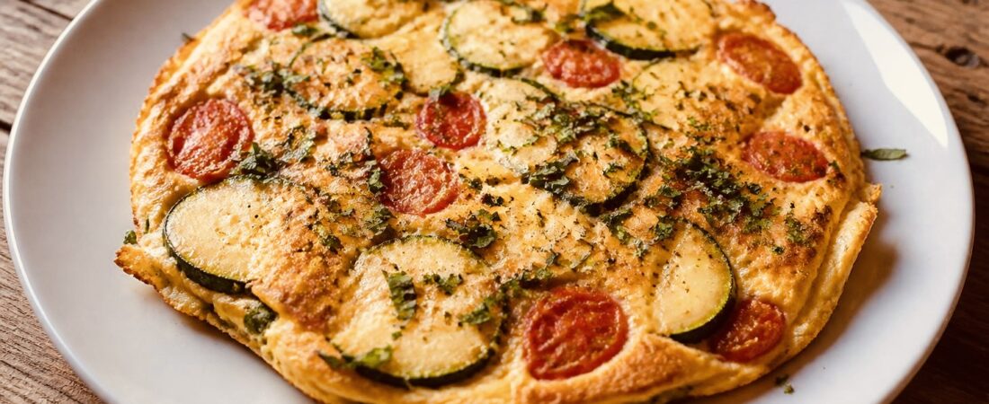 Low-FODMAP Zucchini & Tomato Frittata — IBS-Friendly Recipe | Organ Fuel